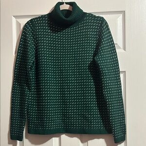 Staccato Forest Green Turtleneck Sweater